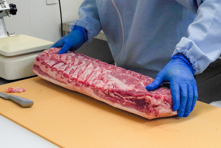 上質な群馬県産の豚ロース肉を使用