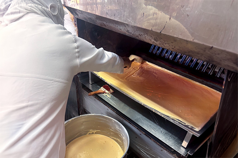 素材と焼きに妥協はしない
