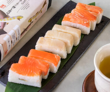 地魚3種 押し寿司